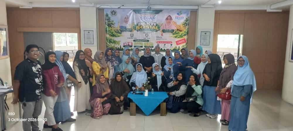 Bakti Sosial IKWI Riau dan Rumah Sehat Segar Jakarta Melayani 150 Warga